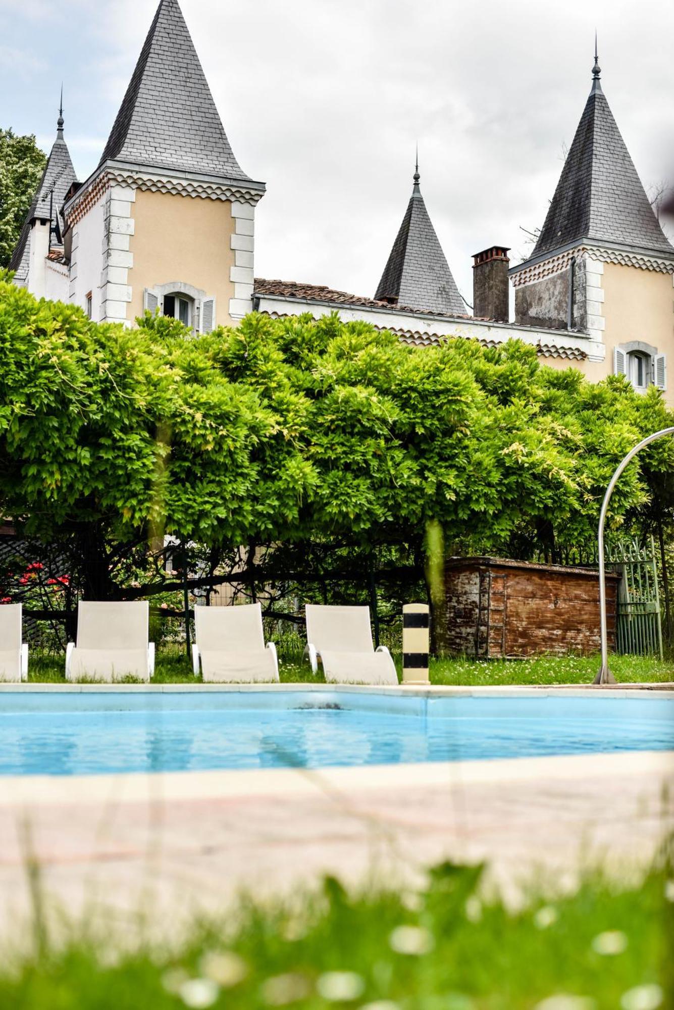 Hotel Logis - Chateau De Beauregard Saint-Girons  Luaran gambar